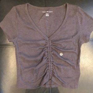Size MEDIUM Cropped/Cinched T Shirt